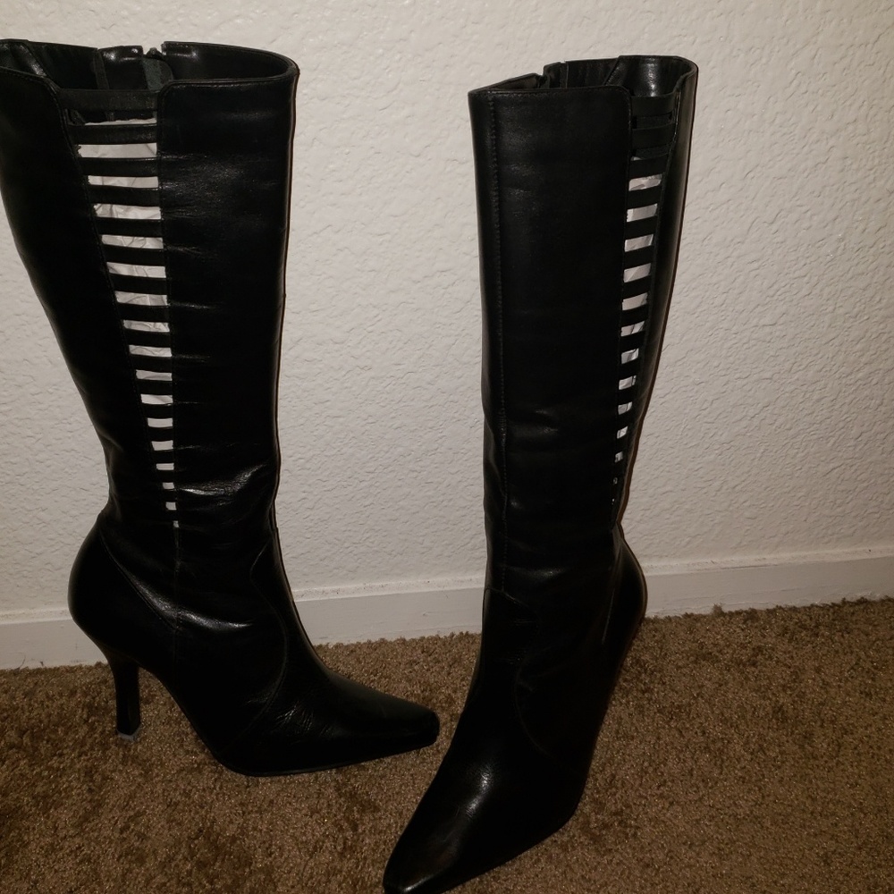 Chinese Laundry Tall Black boots size 6